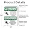 Signmission Safety Culture Sign, 18 in Width, Vinyl Decal, Rectangle, Bilingual OS-2PACK-SF-D-1824-L-10794 - alternate 4